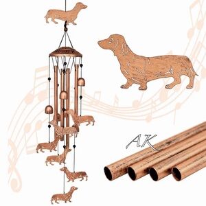 Dachshund Wind Chime 🐾 Doxie Wiener